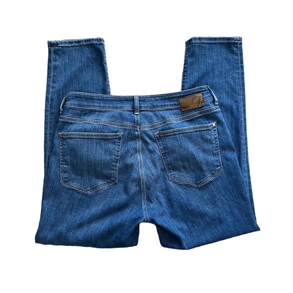 Mavi Kathleen High Rise Slim Boyfriend Jeans in Medium Blue Wash Size 31 - Picture 12 of 13